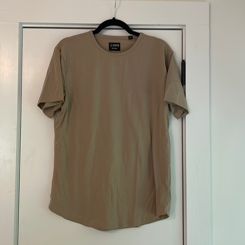 Cuts Clothing Tan Short Sleeve Tee
